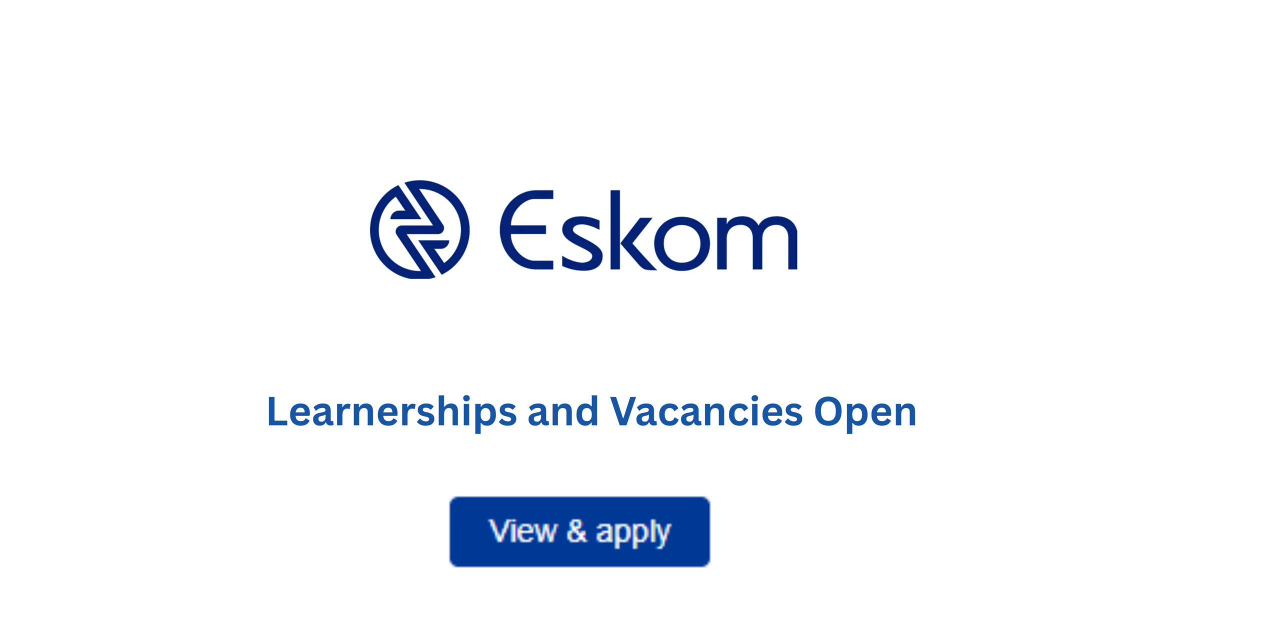 eskom jobs and learnerships